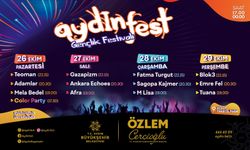 Aydınfest için geri sayım başladı!