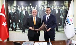 Başkan Pehlivan'dan komşu ziyareti!