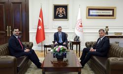 İnan ve Tugay’dan Bakan Çiftçi’ye ziyaret!
