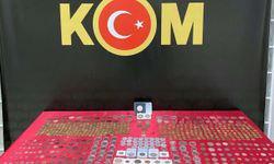 İzmir’de 672 sikke ele geçirildi