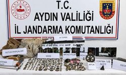 Tarihi eser operasyonu: Sikkeler ve objeler bulundu