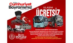 Manisa’da 29 Ekim’de ulaşım ücretsiz