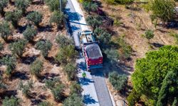 Manisa Büyükşehir iki mahallenin yollarını yeniledi