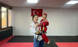 Madalyalı annenin minik partneri Melodi