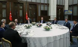 Erdoğan, Yüksek Mahkeme Başkanlarıyla bir araya geldi