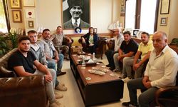 Gerenköy Avcılar Kulübü’nden Başkan Fıçı’ya ziyaret: "Üreticimizin mağduriyetini önlemek için sahadayız"