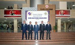 Danıştay Başkanı Zeki Yiğit’ten İzmir Adliyesi'ne ziyaret
