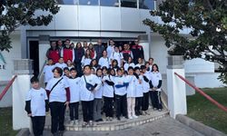 İzmir’de öğrenciler balıkçılık ve su ürünleri yetiştiriciliğini yerinde öğrendi