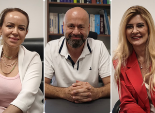 Doç. Dr. Dilek Aykır Akdağ, Prof. Dr. Serkan Kükrer ve Prof. Dr. Ebru Yeşim Özkan