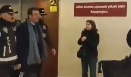 Gözaltındaki İmamoğlu'nun ilk görüntüleri ortaya çıktı