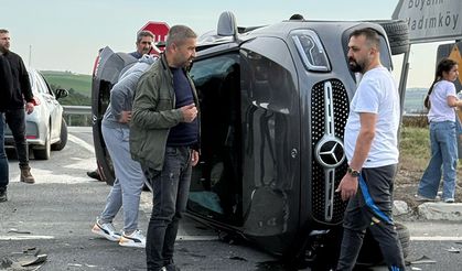 Cip ile otomobil çarpıştı: 1 ölü, 4 yaralı