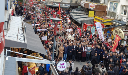 'İmamoğlu protestosu'ndan kareler!