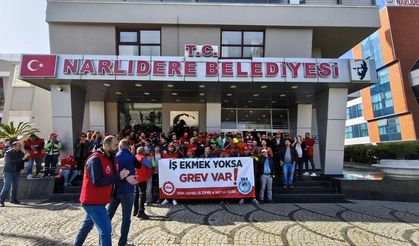 Narlıdere’de sandıktan grev çıktı!