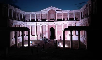 Sardes Antik Kenti'nde büyüleyici gece!