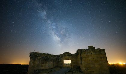 Blaundos Antik Kenti'nde yıldızlı gece