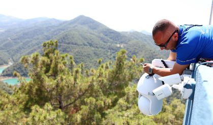 Balçova'da yangınlara karşı tedbir... Ormanlara termal kamera