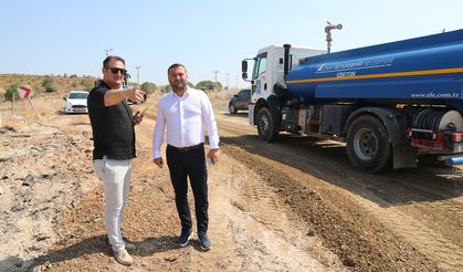 Seferihisar’da yol yenileme çalışmaları tam gaz