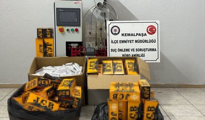 İzmir'de kaçakçılık operasyonu: 4 gözaltı!