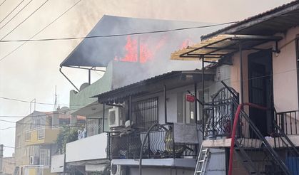 İzmir'in kalbinde korkutan yangın!