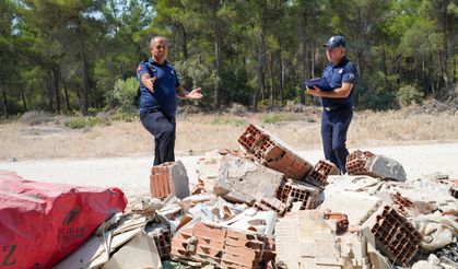 Gaziemir'de kaçak moloza geçit yok