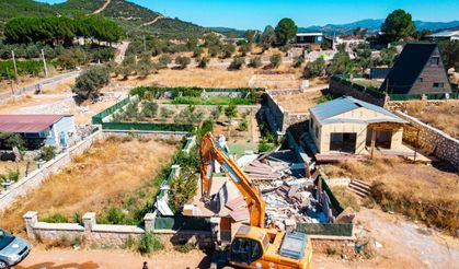 Seferihisar'da kaçak yapılarla mücadele sürüyor!