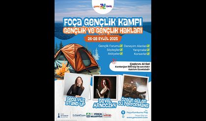 Büyükşehir’den gençlere Foça’da kamp