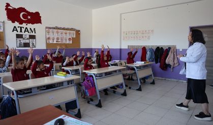 Bayraklı'da miniklere hijyen eğitimi