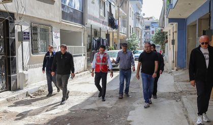 Başkan Önal sahaya indi: Asfalt çalışmalarını yerinde inceledi
