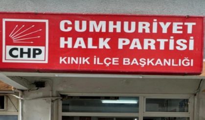 CHP Kınık’ta görevden alma sonrası ilçe başkanı seçildi