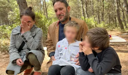 Ormana sığınan aileye sıcak yuva