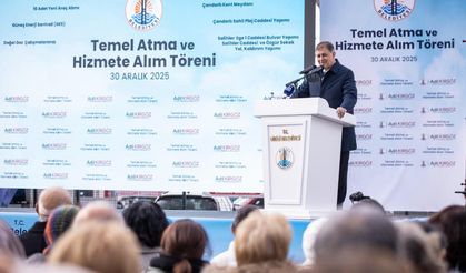 Başkan Tugay'dan yatırım mesajları: İzmir kimseye boyun eğmez!