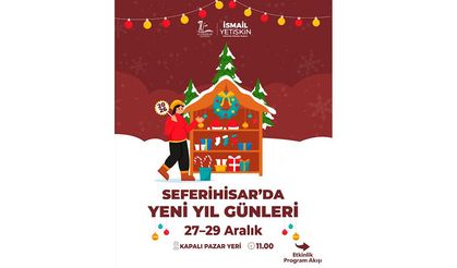 Seferihisar yeni yılı rengârenk etkinliklerle karşılıyor