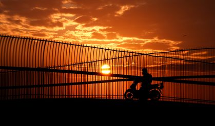 İzmir'de gün batımı!