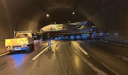 75. Yıl Selatin Tüneli'nde zincirleme kaza!