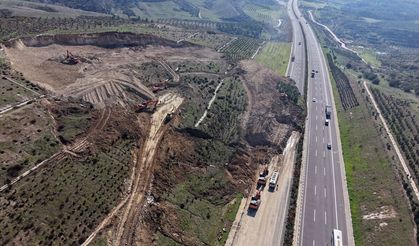 İstanbul-İzmir Otoyolu'nda çalışmalar sürüyor