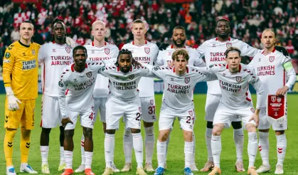 Samsunspor, Konferans Ligi'nde son 16'ya kaldı!