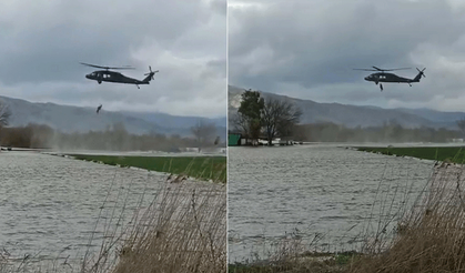 Sağanak sonrası taşkın: Çiftçi için zamanla yarış