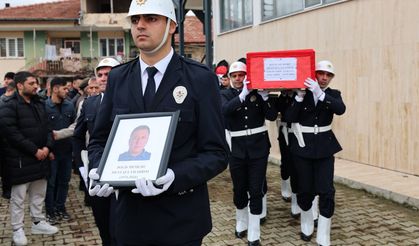 Kalp krizi geçirmişti... Polis memuruna son görev!