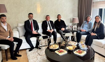 Özel’den Günay’a ziyaret!