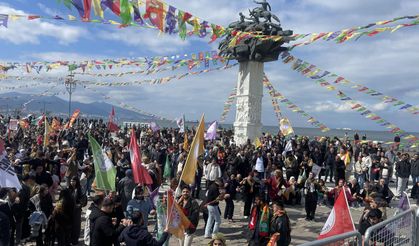 İzmir’de nevruz kutlandı