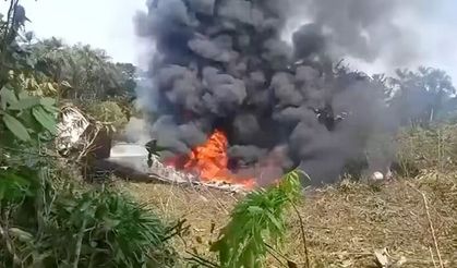 110’dan fazla askeri personeli taşıyan nakliye uçağı düştü!