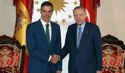 Cumhurbaşkanı Erdoğan, Sanchez ile görüştü
