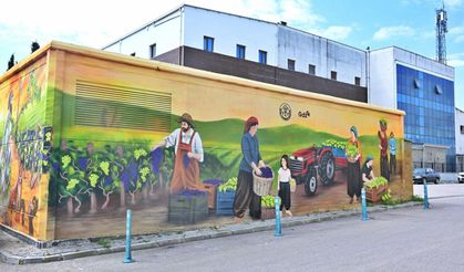 Manisa’nın sokakları sanatla renkleniyor