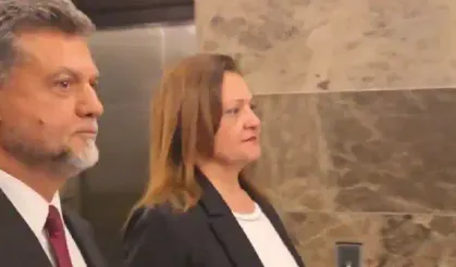 Burcu Köksal AK Parti Genel Merkezi'nde geldi