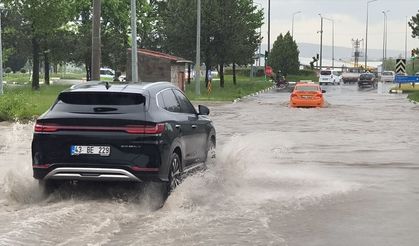 Kütahya'da sağanak etkisi!