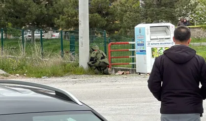 Kütahya’da bomba paniği: Fünye ile patlatıldı!