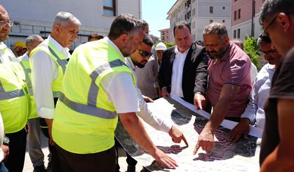 Başkan Dutlulu yerinde inceledi: Akgedik TOKİ 2. etap’ta altyapı hamlesi
