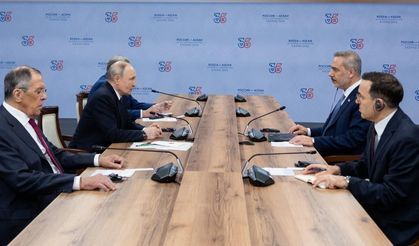 Fidan, Rusya Devlet Başkanı Putin ile görüştü