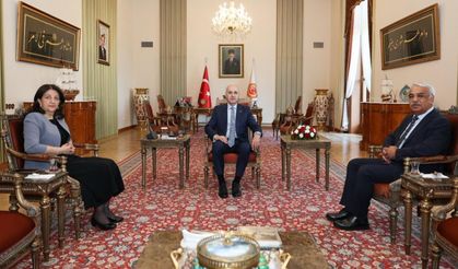 TBMM Başkanı Kurtulmuş, DEM heyetini kabul etti