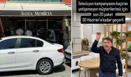 Aydın'da mobilyacıda vurgun: Müşteriler şikayetçi oldu!